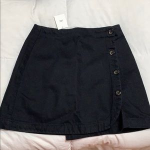 Urban Outfitters | BDG New Black Skirt w/ Buttons